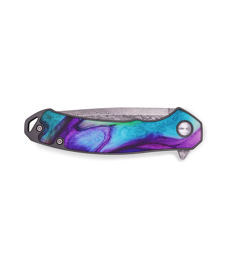EDC ResinArt Pocket Knife - Harold (Watercolor, 656146)