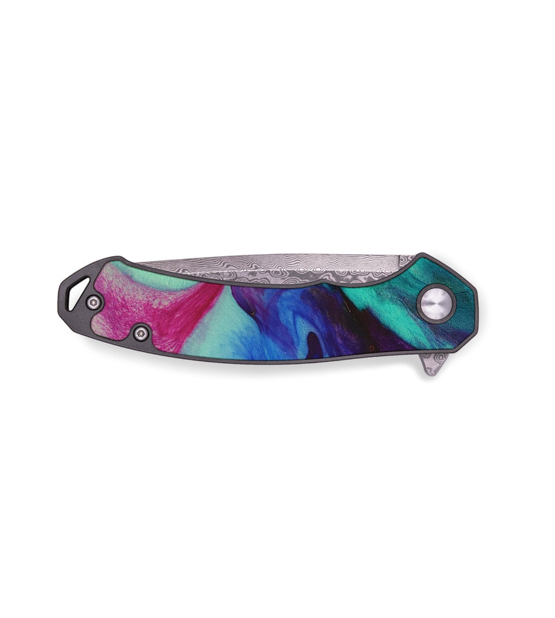 EDC ResinArt Pocket Knife - Kerri (Watercolor, 656168)