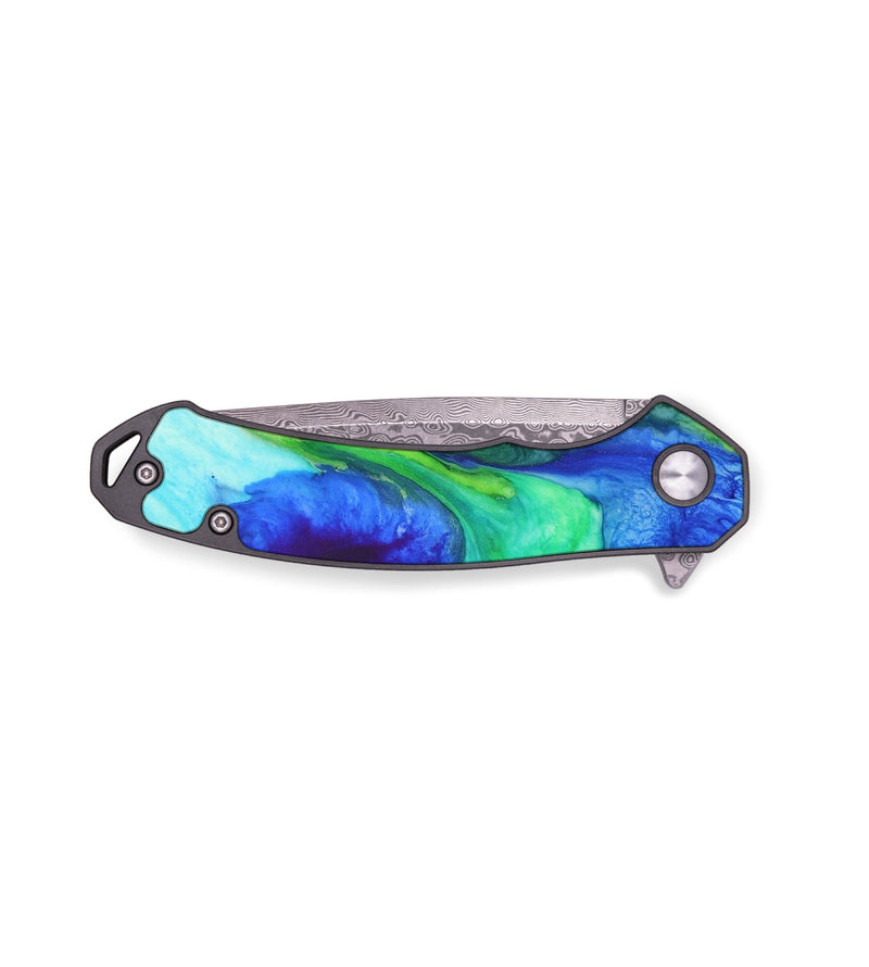 EDC ResinArt Pocket Knife - Christy (Watercolor, 656186)