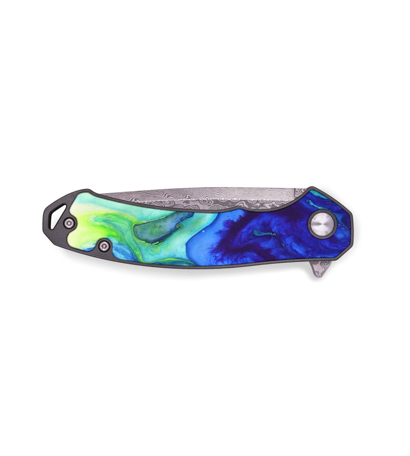EDC ResinArt Pocket Knife - Mikaela (Watercolor, 656187)
