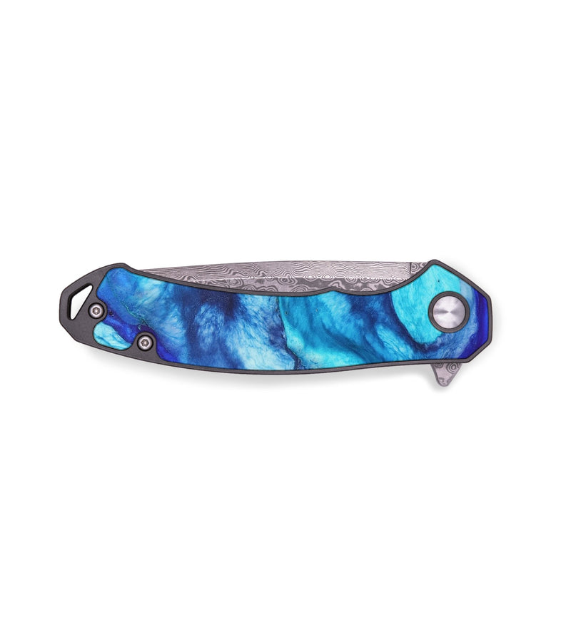 EDC ResinArt Pocket Knife - Yvonne (Watercolor, 656223)