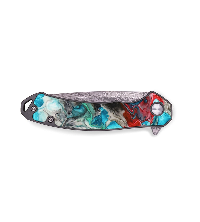 EDC ResinArt Pocket Knife - Malakai (Watercolor, 656225)