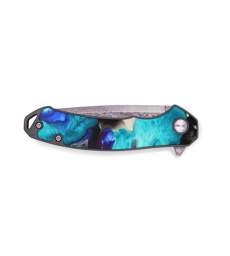 EDC ResinArt Pocket Knife - Laurence (Watercolor, 656226)