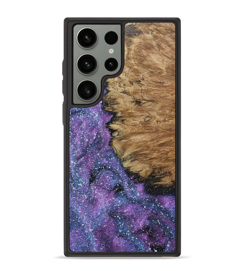 Galaxy S23 Ultra Wood+Resin Phone Case - Remy (Cosmos, 657432)