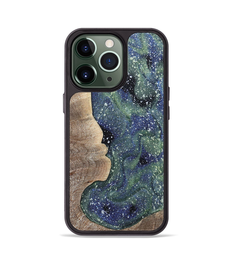 iPhone 13 Pro Wood+Resin Phone Case - Christy (Cosmos, 657434)