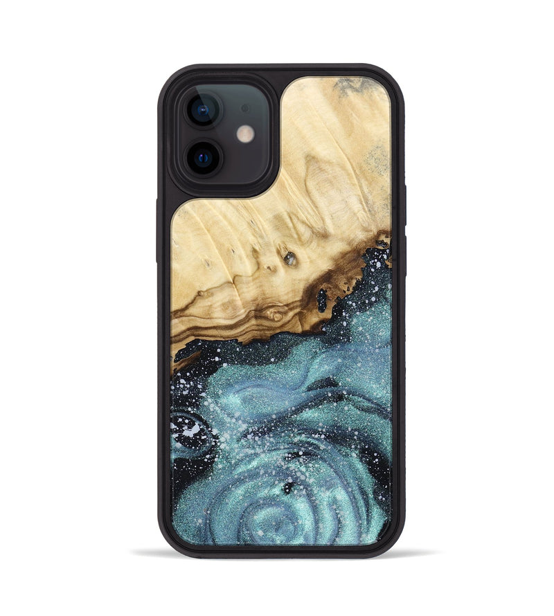 iPhone 12 Wood+Resin Phone Case - Randolph (Cosmos, 657439)