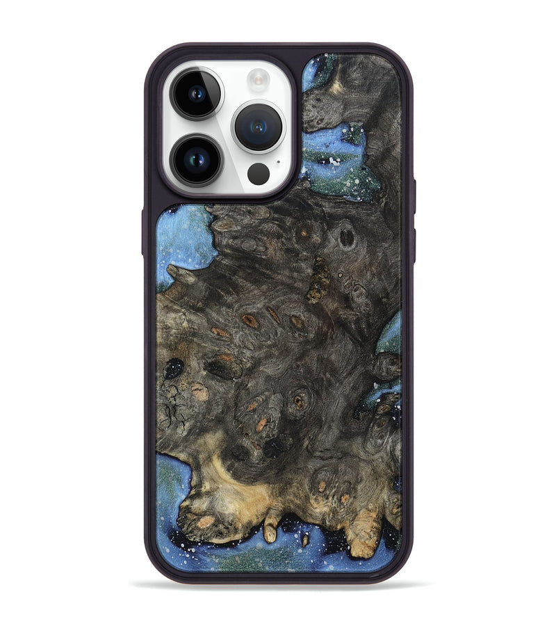 iPhone 15 Pro Max Wood+Resin Phone Case - Ethan (Cosmos, 658025)