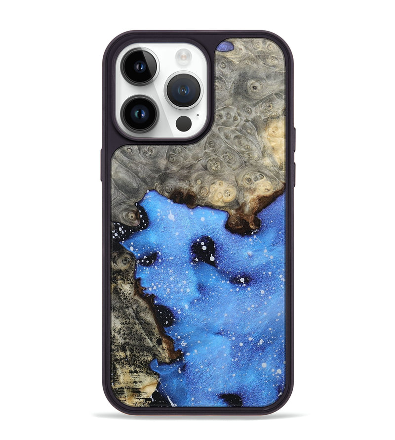 iPhone 15 Pro Max Wood+Resin Phone Case - Bernadette (Cosmos, 658026)