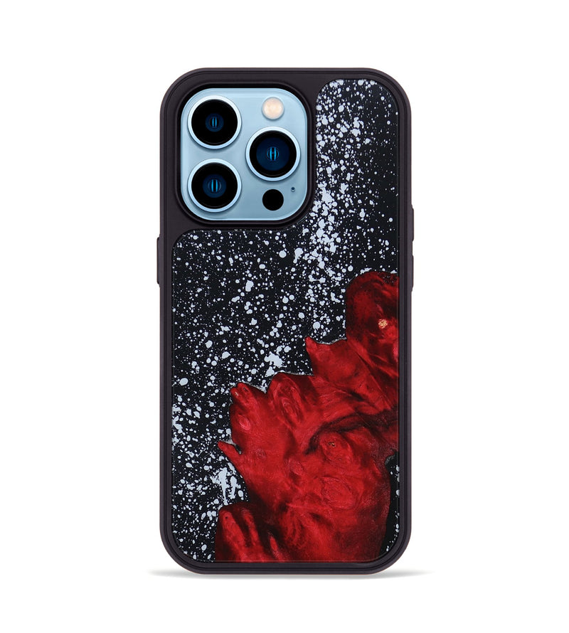 iPhone 14 Pro Wood+Resin Phone Case - Fabian (Cosmos, 658032)