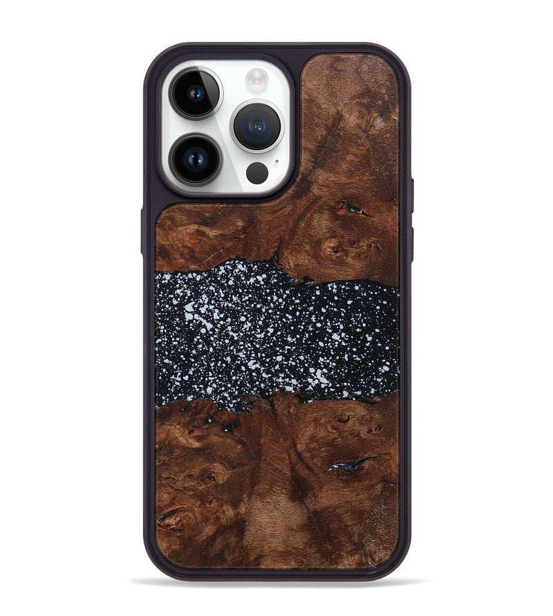iPhone 15 Pro Max Wood+Resin Phone Case - Darlene (Cosmos, 658033)