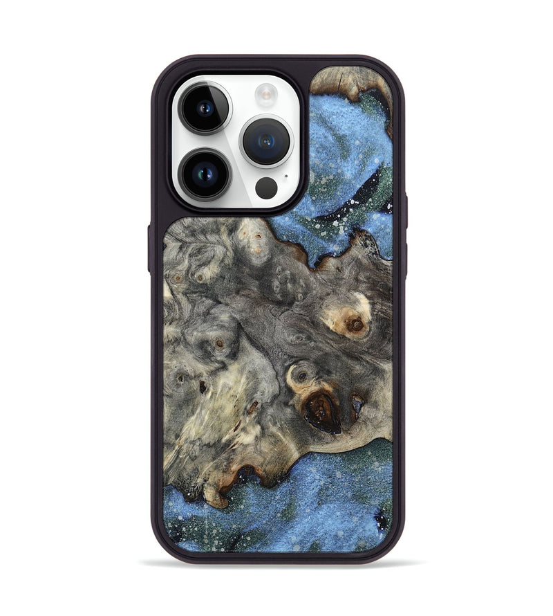 iPhone 15 Pro Wood+Resin Phone Case - Kristina (Cosmos, 658034)