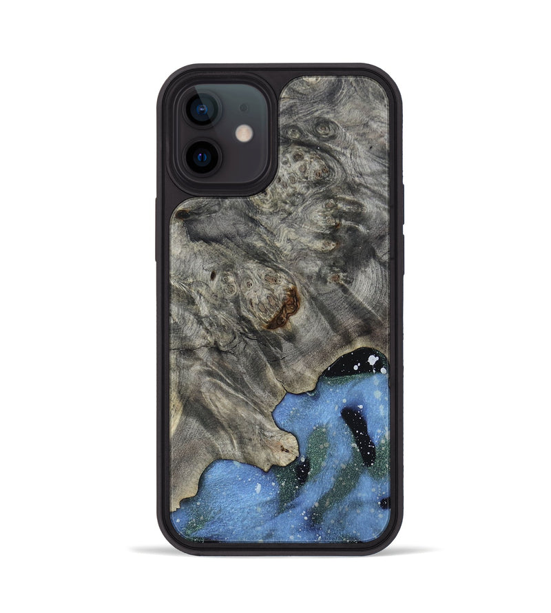 iPhone 12 Wood+Resin Phone Case - Zachariah (Cosmos, 658037)