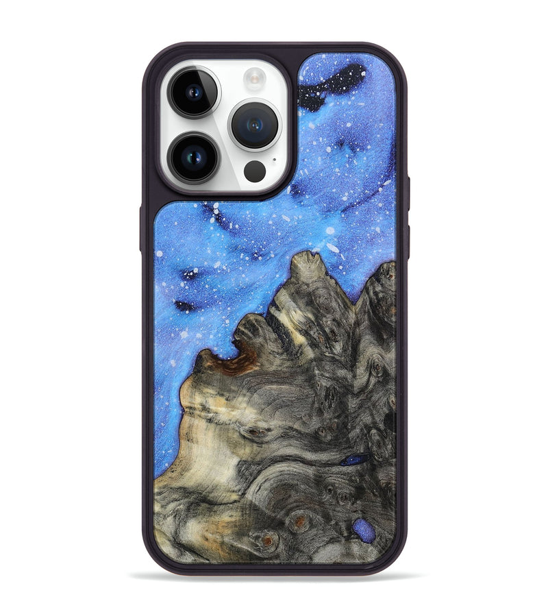 iPhone 15 Pro Max Wood+Resin Phone Case - Marcus (Cosmos, 658039)