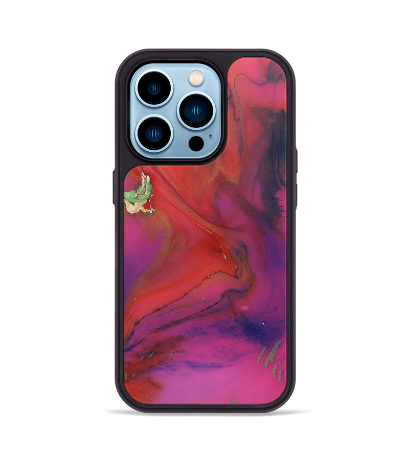 iPhone 14 Pro ResinArt Phone Case - Nicolas (Watercolor, 658889)