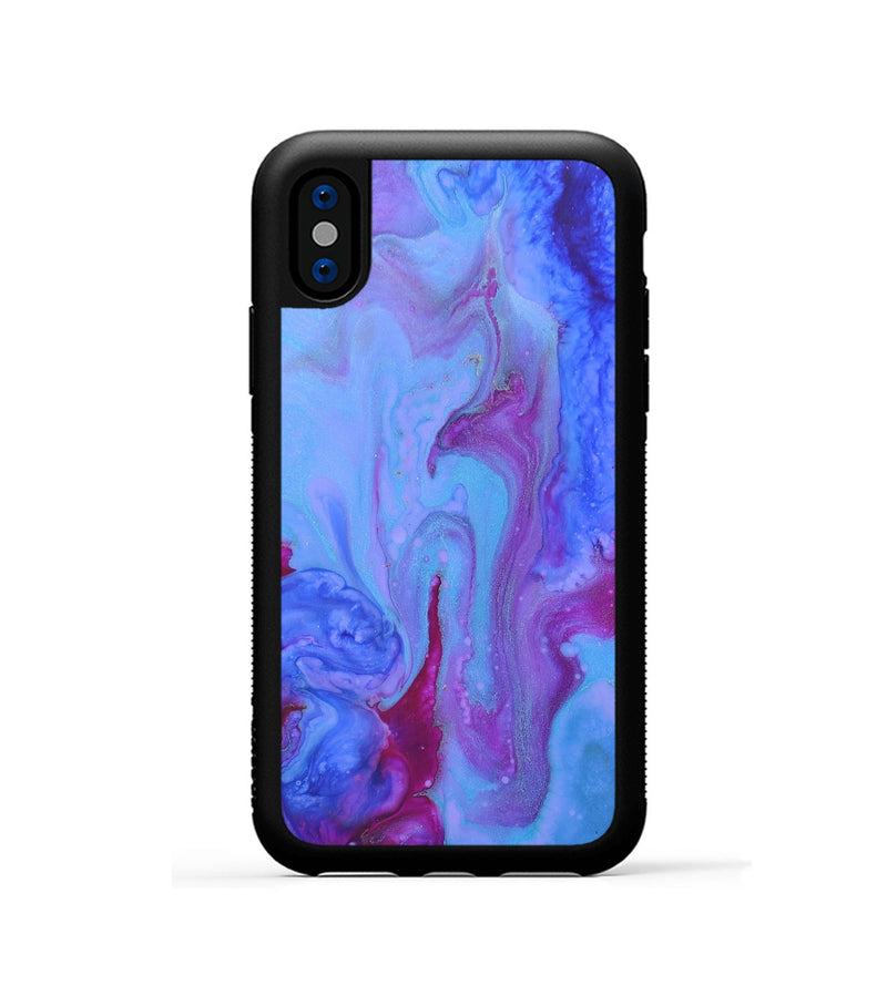 iPhone Xs ResinArt Phone Case - Rebekah (Watercolor, 658946)
