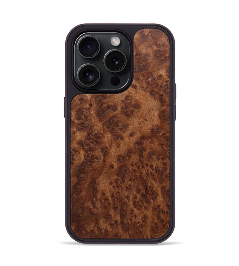 iPhone 15 Pro Burl Wood Phone Case - Seth (Wood Burl, 659964)