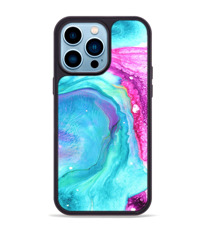 iPhone 14 Pro Max ResinArt Phone Case - Alondra (Watercolor, 661917)