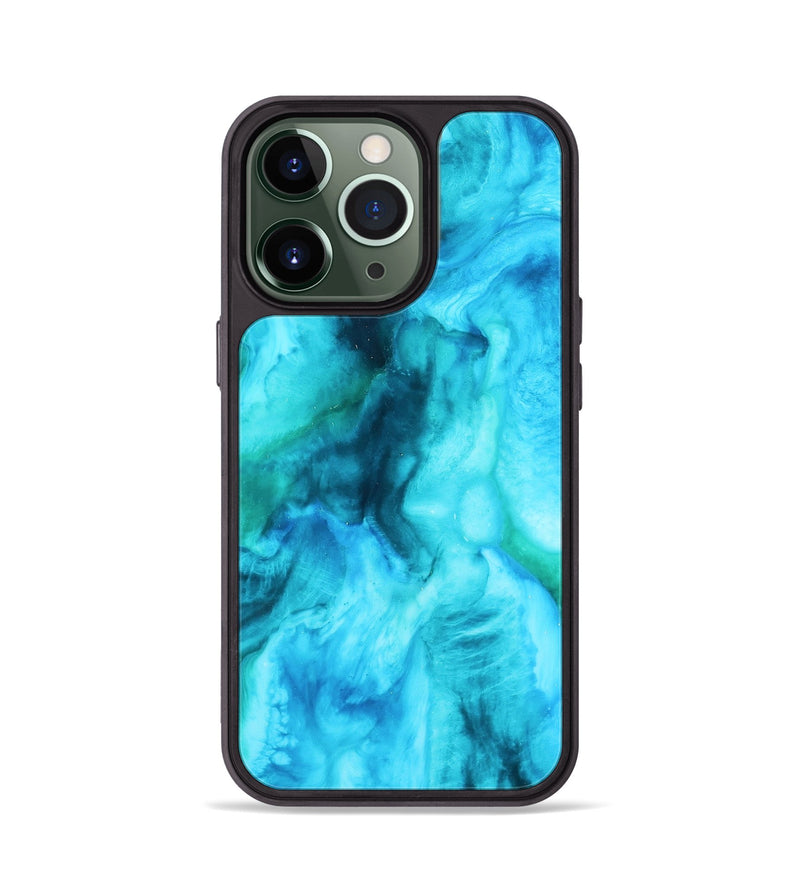 iPhone 13 Pro Wood+Resin Phone Case - Adalyn (Watercolor, 662085)