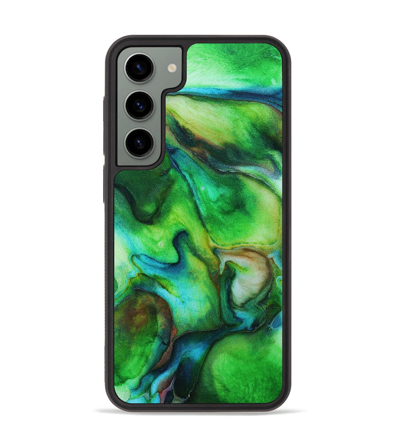 Galaxy S23 Plus Wood+Resin Phone Case - Noah (Watercolor, 662090)
