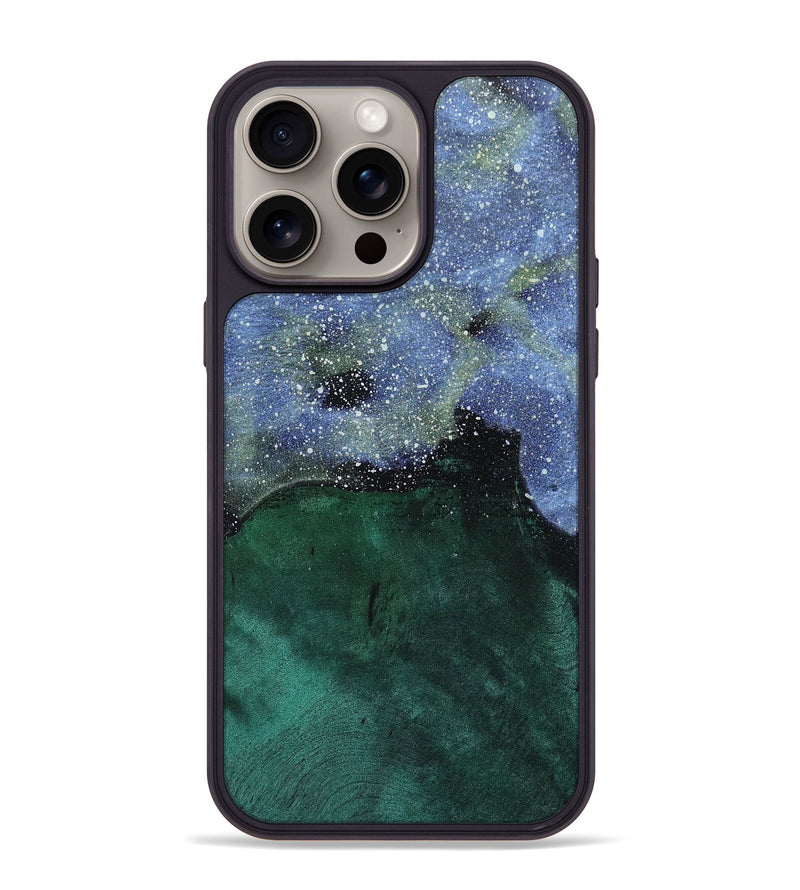 iPhone 15 Pro Max Wood+Resin Phone Case - Prince (Watercolor, 662113)