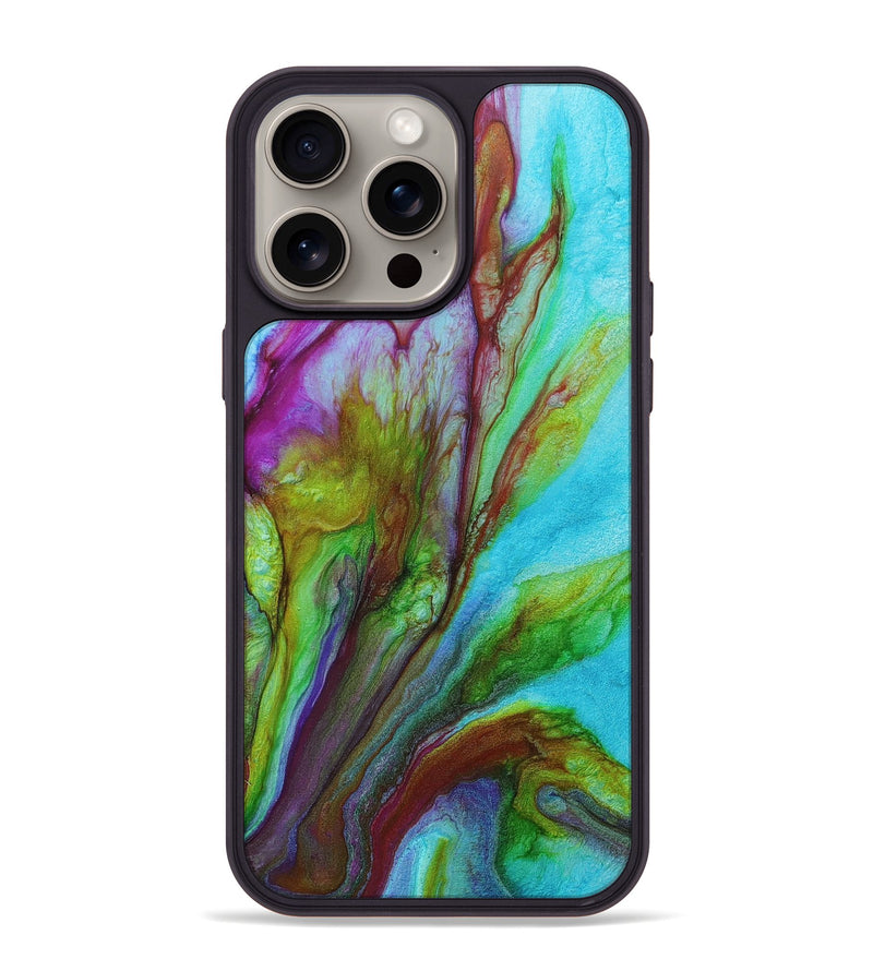 iPhone 15 Pro Max ResinArt Phone Case - Chelsea (Watercolor, 663437)