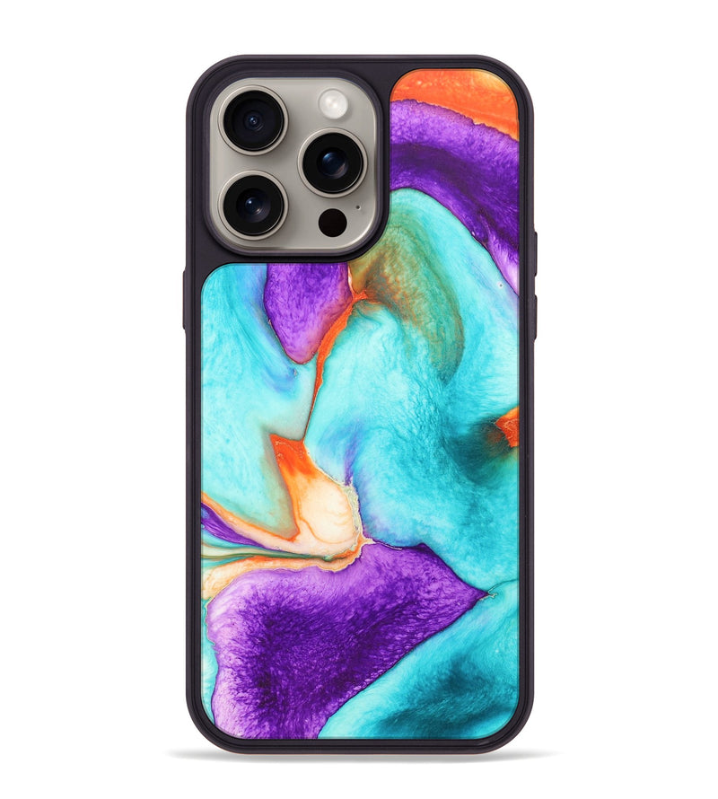iPhone 15 Pro Max ResinArt Phone Case - Tevin (Watercolor, 663439)