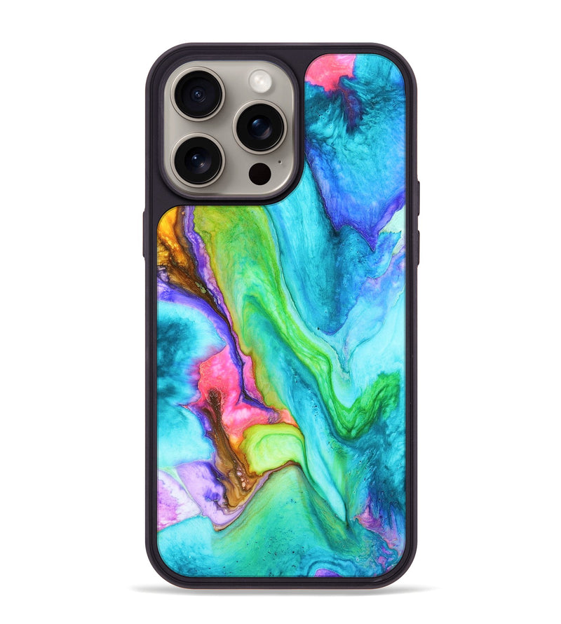 iPhone 15 Pro Max ResinArt Phone Case - Michael (Watercolor, 663440)