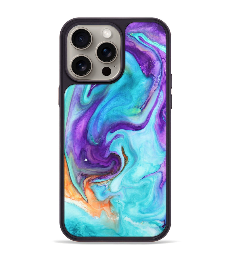 iPhone 15 Pro Max ResinArt Phone Case - Debby (Watercolor, 663471)
