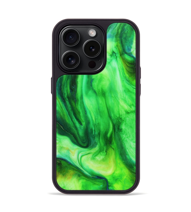 iPhone 15 Pro ResinArt Phone Case - Tiffany (Watercolor, 663475)