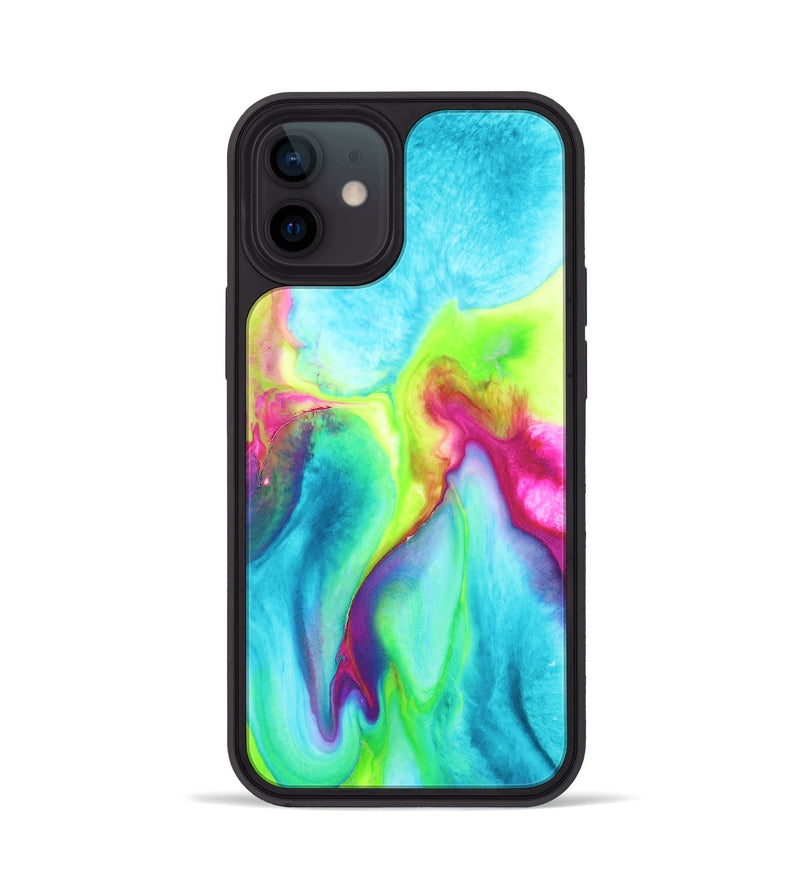 iPhone 12 ResinArt Phone Case - Peggy (Watercolor, 663479)
