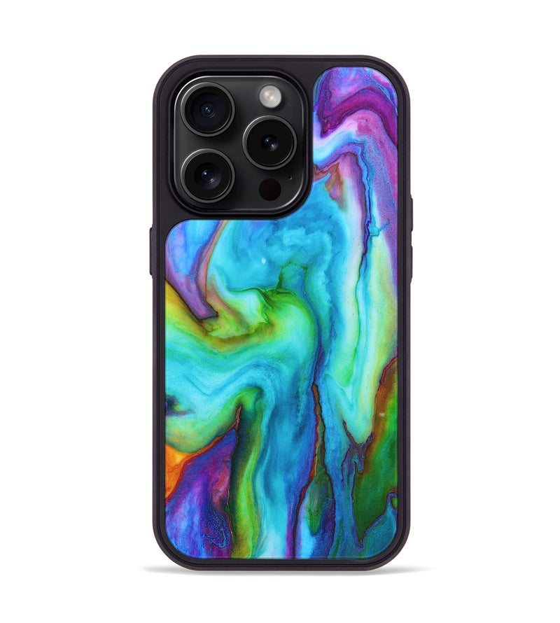 iPhone 15 Pro ResinArt Phone Case - Eden (Watercolor, 663480)