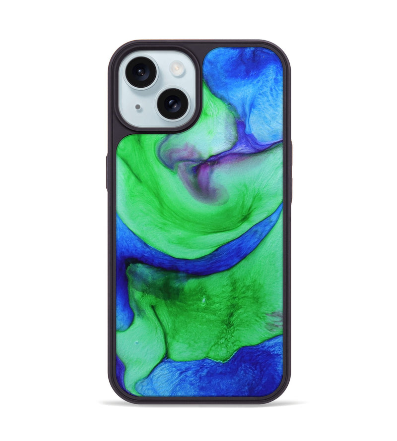 iPhone 15 ResinArt Phone Case - Patty (Watercolor, 665721)