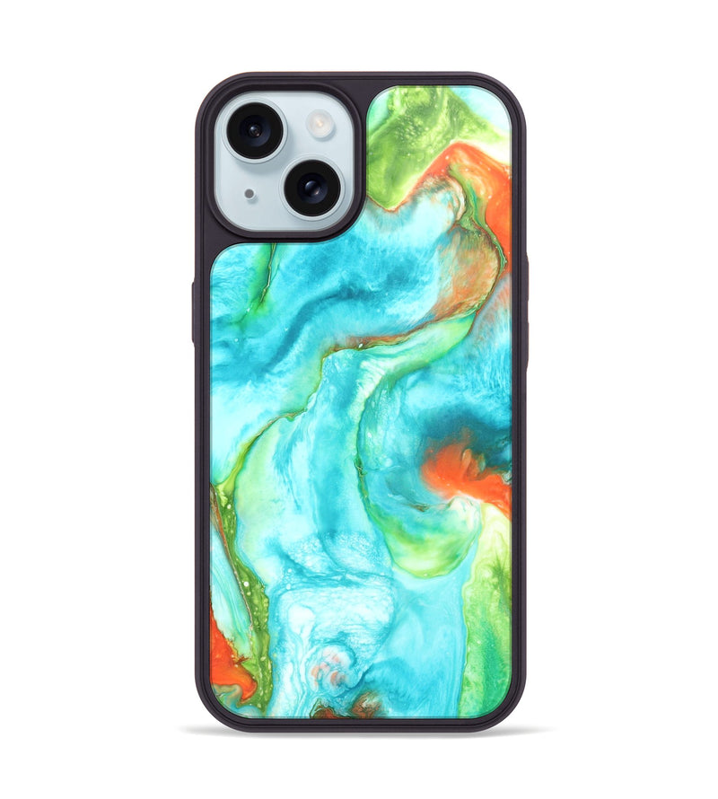 iPhone 15 ResinArt Phone Case - Gideon (Watercolor, 665730)