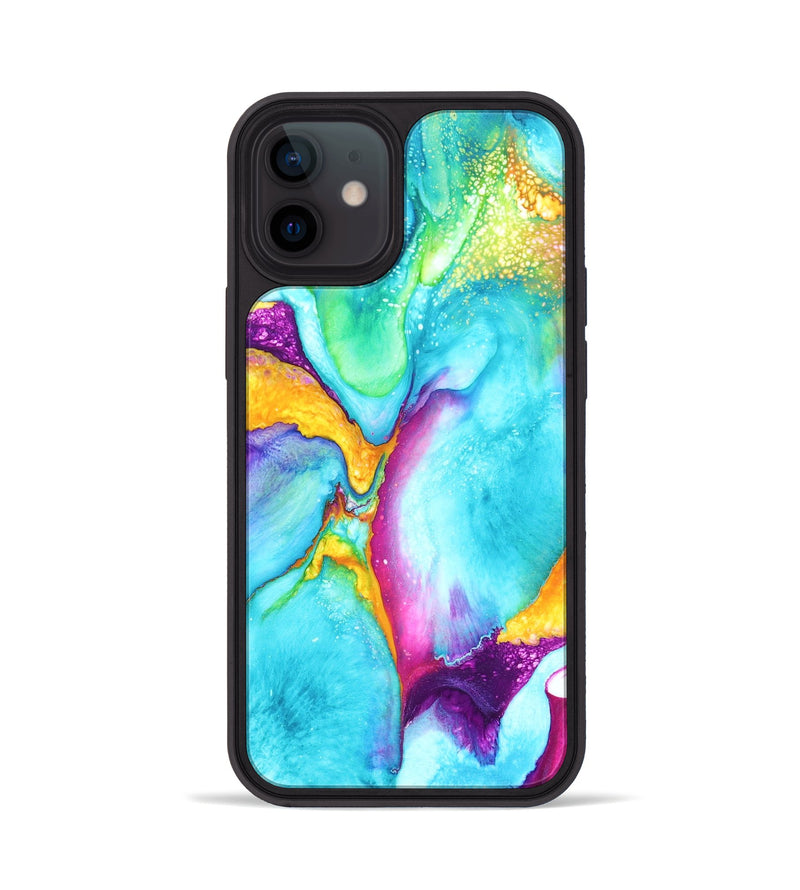 iPhone 12 ResinArt Phone Case - Winter (Watercolor, 665733)