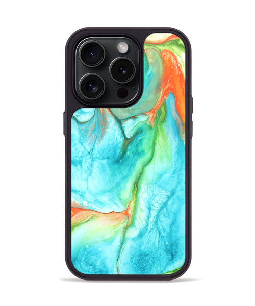 iPhone 15 Pro ResinArt Phone Case - Cindy (Watercolor, 665740)