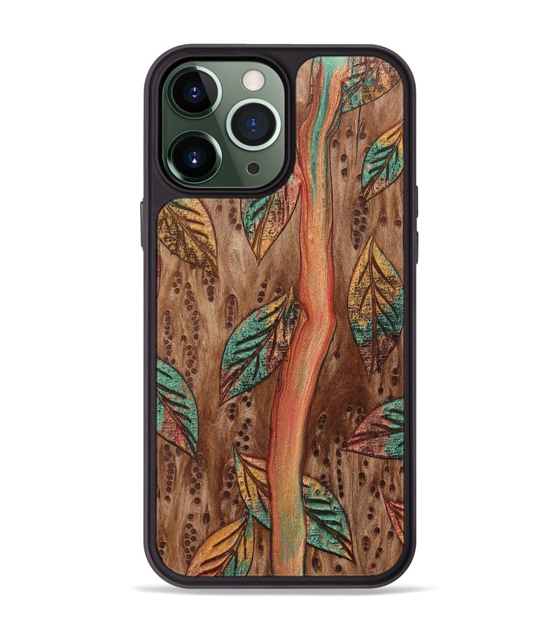 iPhone 13 Pro Max Wood+Resin Phone Case - Shayla (Harvest, 667165)