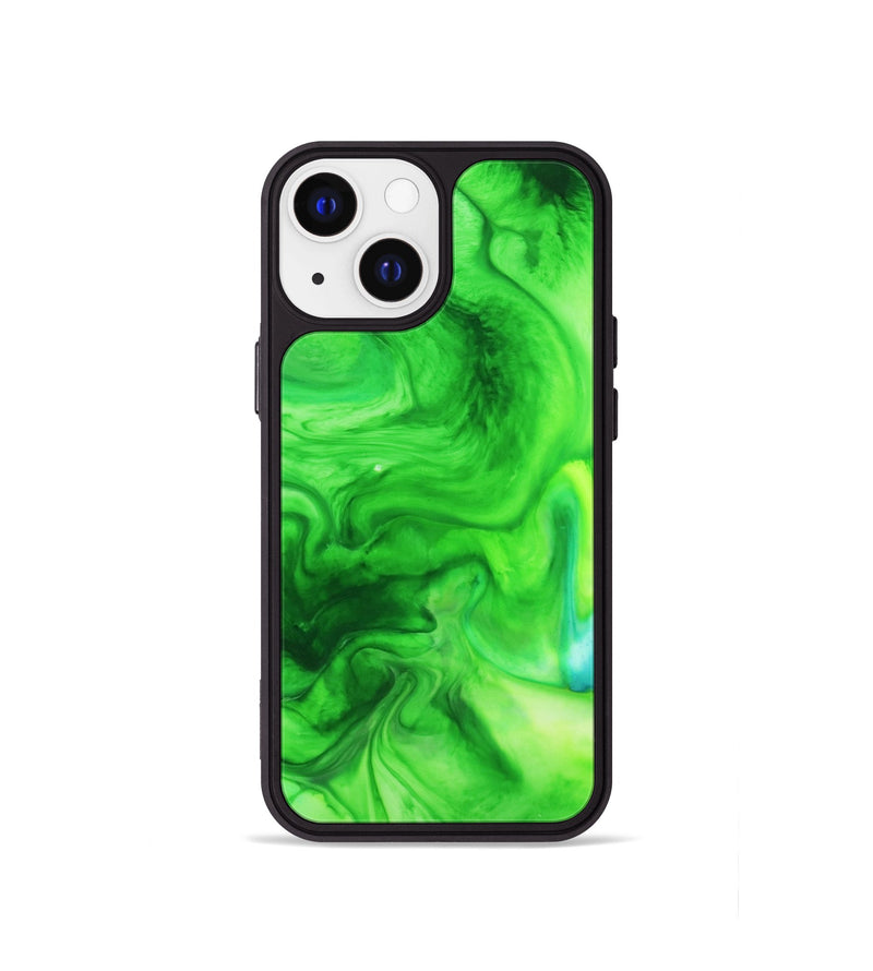 iPhone 13 mini Wood+Resin Phone Case - Jeff (Watercolor, 667260)