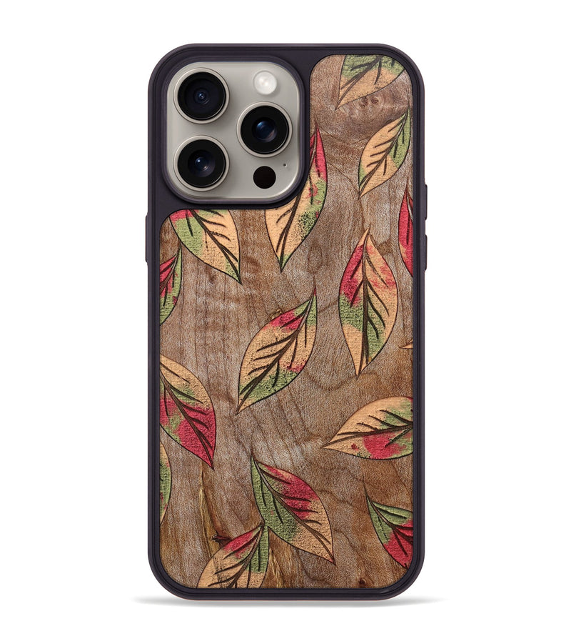 iPhone 15 Pro Max Wood+Resin Phone Case - Nikita (Harvest, 667940)