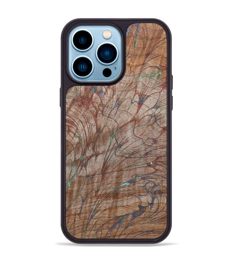 iPhone 14 Pro Max Wood+Resin Phone Case - Chelsey (Harvest, 667954)
