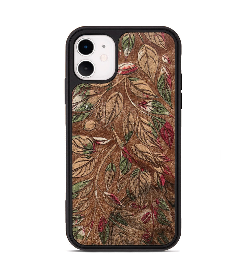 iPhone 11 Wood+Resin Phone Case - Ebony (Harvest, 667959)