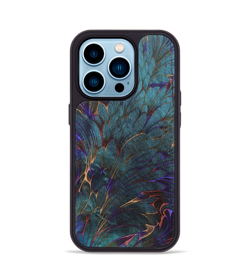 iPhone 14 Pro Wood+Resin Phone Case - Simon (Harvest, 667962)