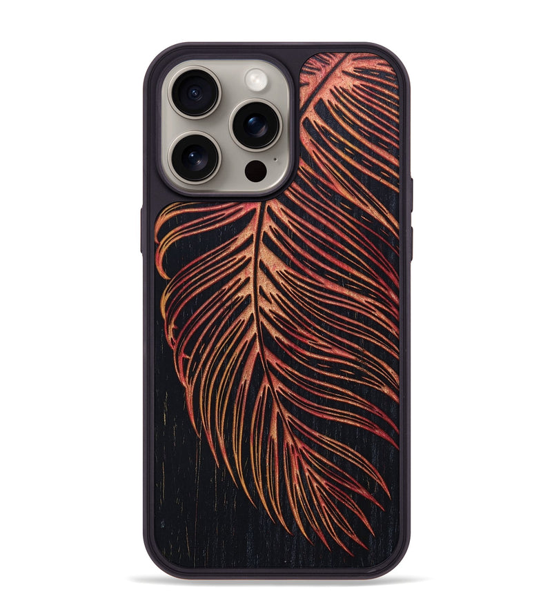 iPhone 15 Pro Max Wood+Resin Phone Case - Nehemiah (Harvest, 667983)