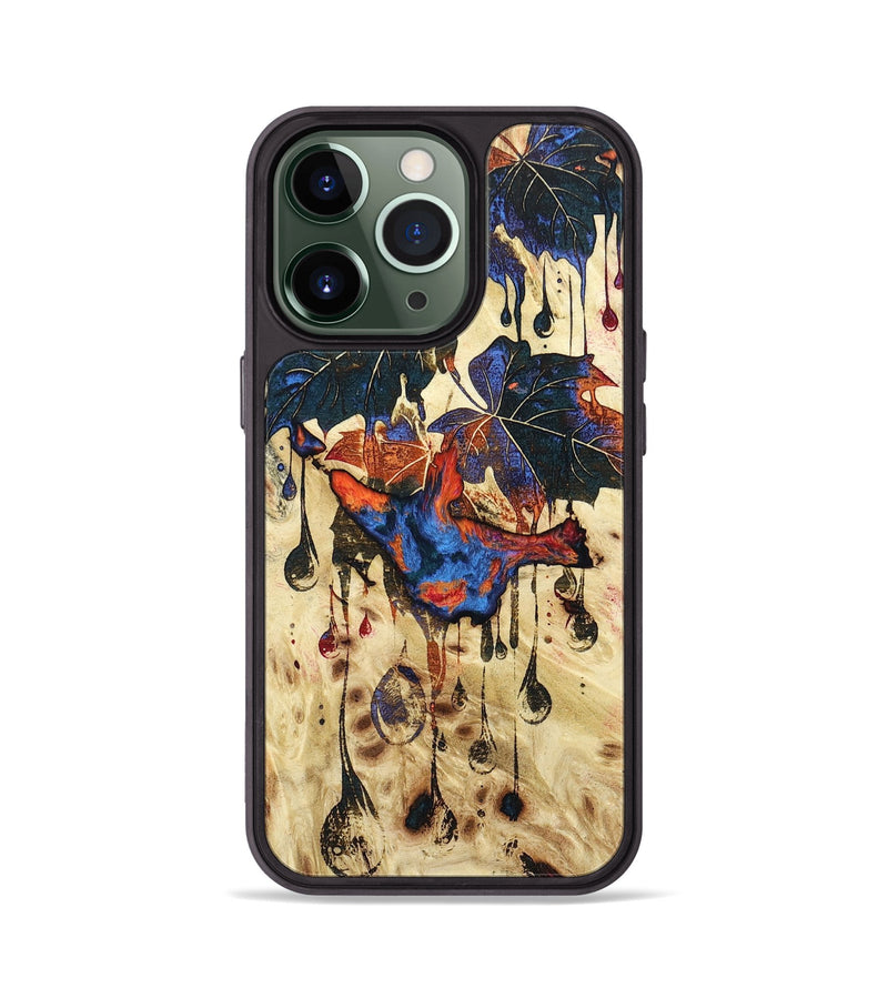 iPhone 13 Pro Wood+Resin Phone Case - Antoinette (Harvest, 667996)