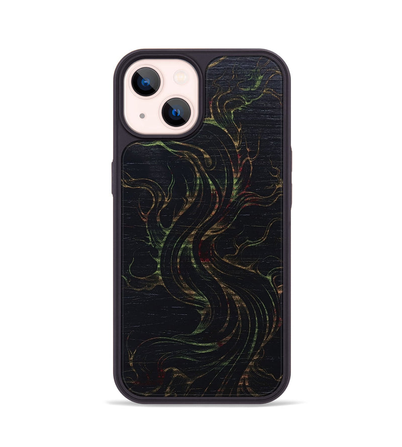 iPhone 14 Wood+Resin Phone Case - Hanna (Harvest, 668012)