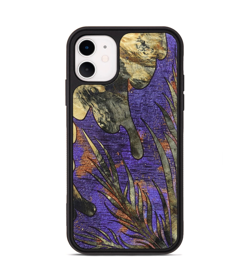 iPhone 11 Wood+Resin Phone Case - Eliana (Harvest, 668045)