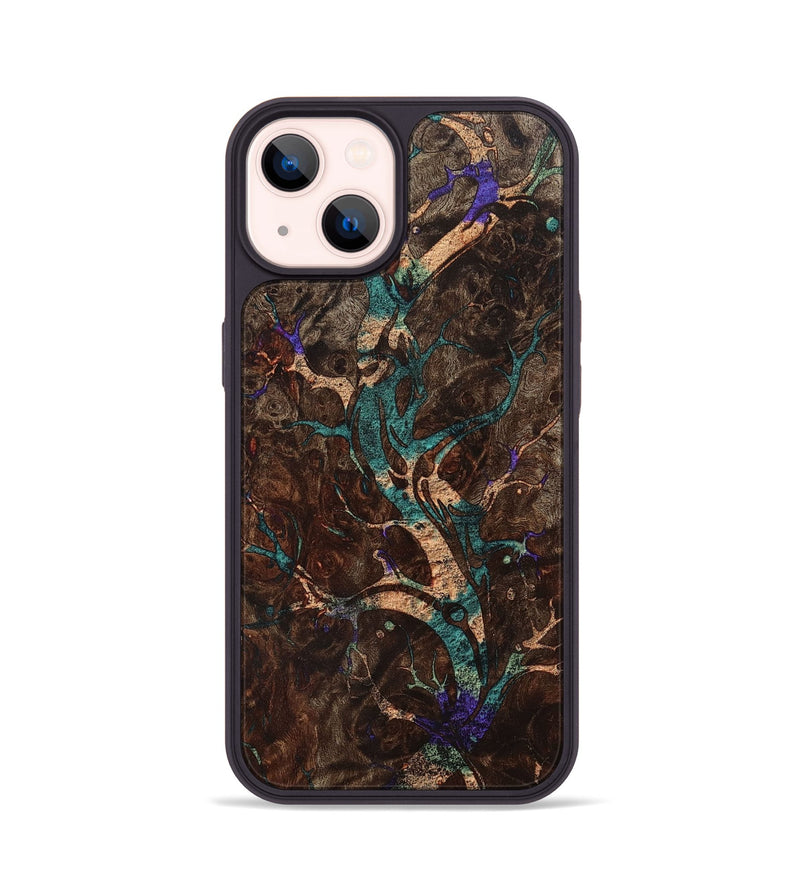 iPhone 14 Wood+Resin Phone Case - Rene (Harvest, 668047)