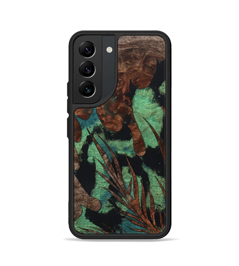 Galaxy S22 Wood+Resin Phone Case - Peggy (Harvest, 668063)