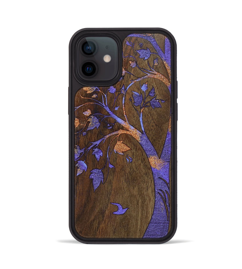 iPhone 12 Wood+Resin Phone Case - Nakia (Harvest, 668078)