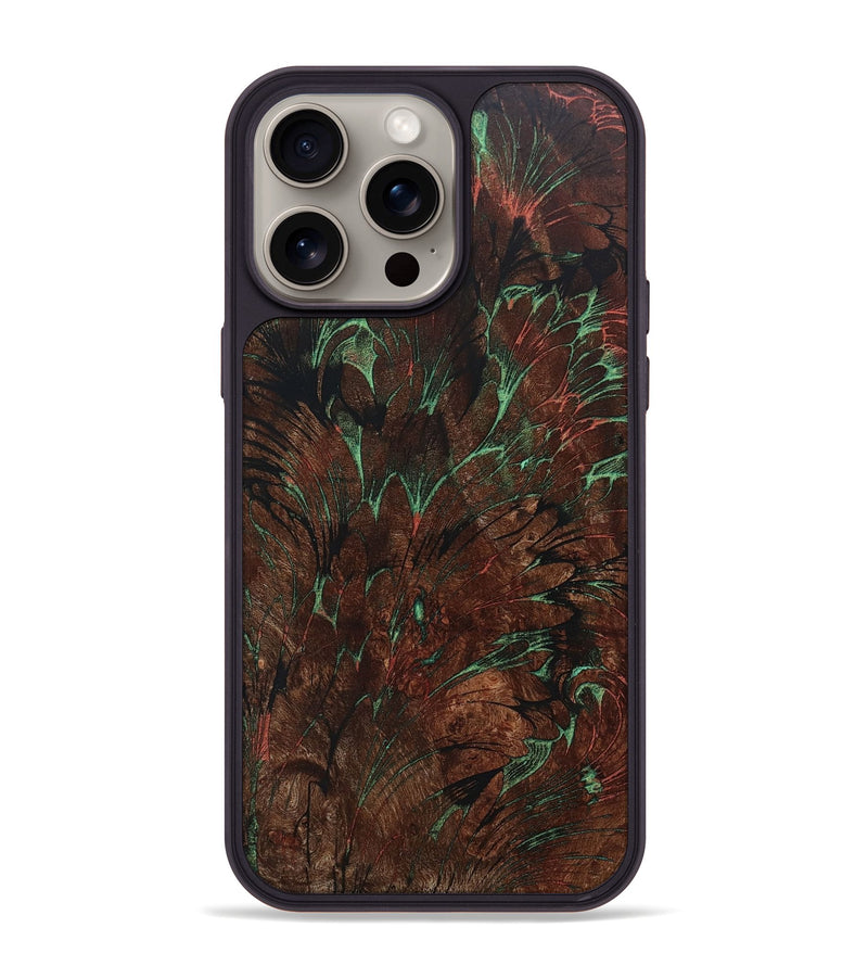 iPhone 15 Pro Max Wood+Resin Phone Case - Jill (Harvest, 668079)