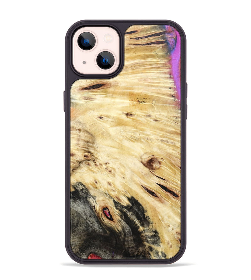 iPhone 14 Plus Wood+Resin Phone Case - Anaya (Wood Burl, 668282)